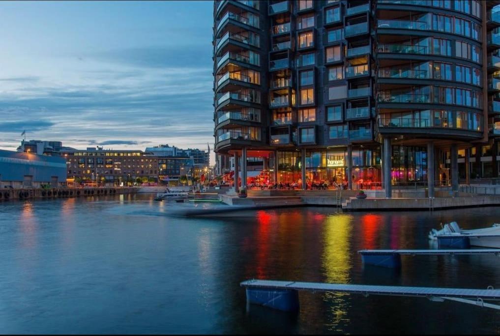 Tjuvholmen - Sjoside Hjem Apartman Oslo Kültér fotó